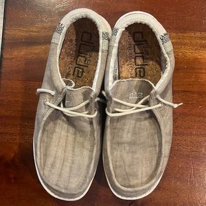 Men’s Hey Dudes slightly wore